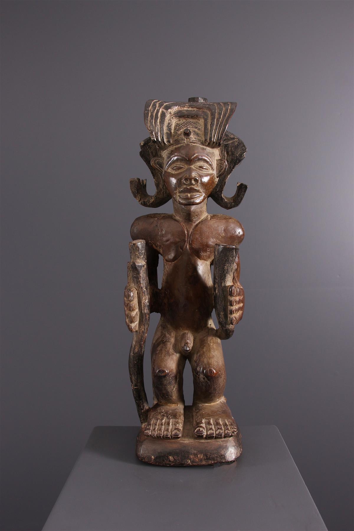Chokwe Statue - Tribal art